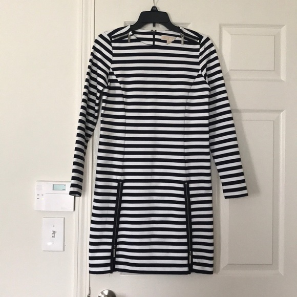 Michel Kors Stripe Dress - Picture 1 of 2